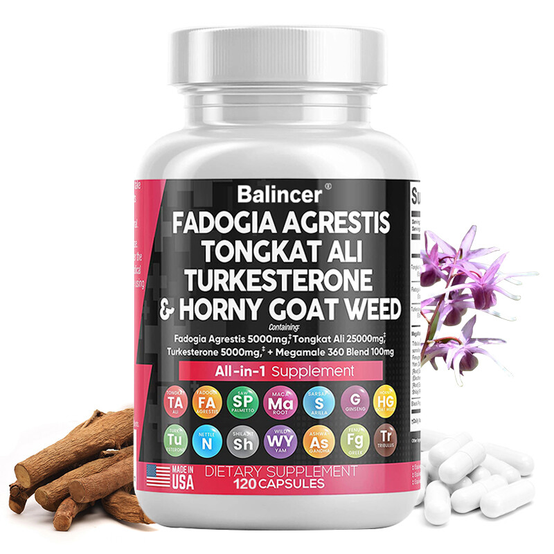 Turkesterone Nourish Kidneys Improve Male Function Enhance Immunity 30-120 Pills
