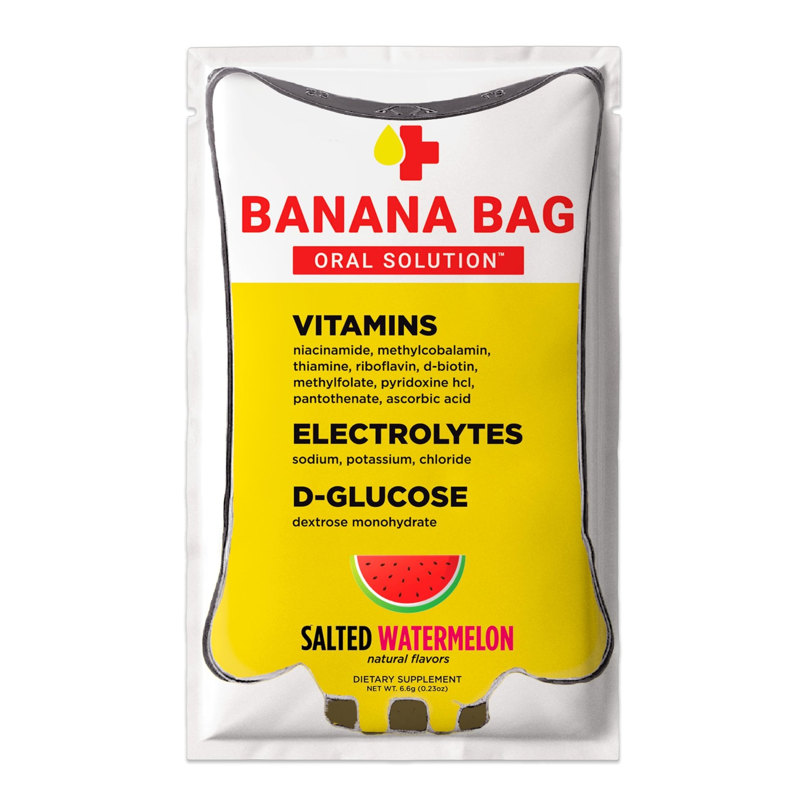Banana Bag Oral Solution Packets 5Pk Electrolytes Powder Packets Drink Mixes