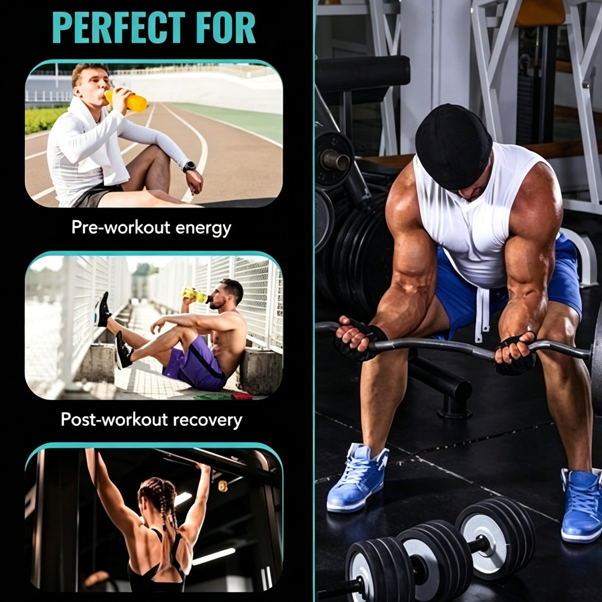 2.2LBS 100% Pure Micronized Creatine Monohydrate Powder, 200 Servings 5g Each