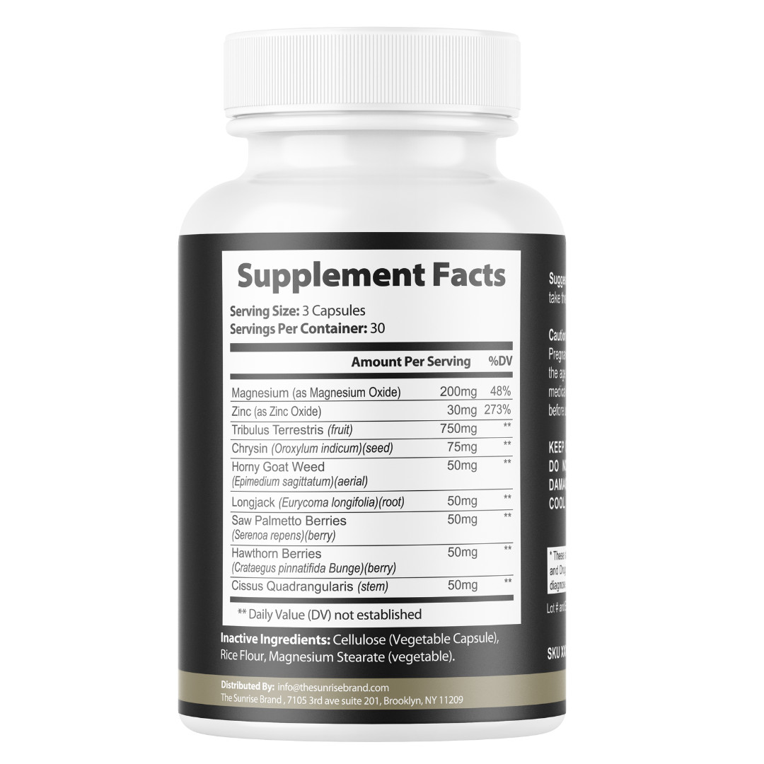 Alpha X10ND Ultra Pills – For Male Vitality 6 Bottles 360 Capsules