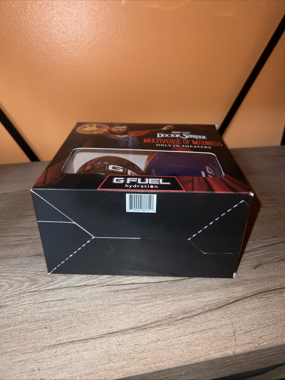 Brand New GFuel Marvel Doctor Strange Collector’s Box + Shaker + Sticker