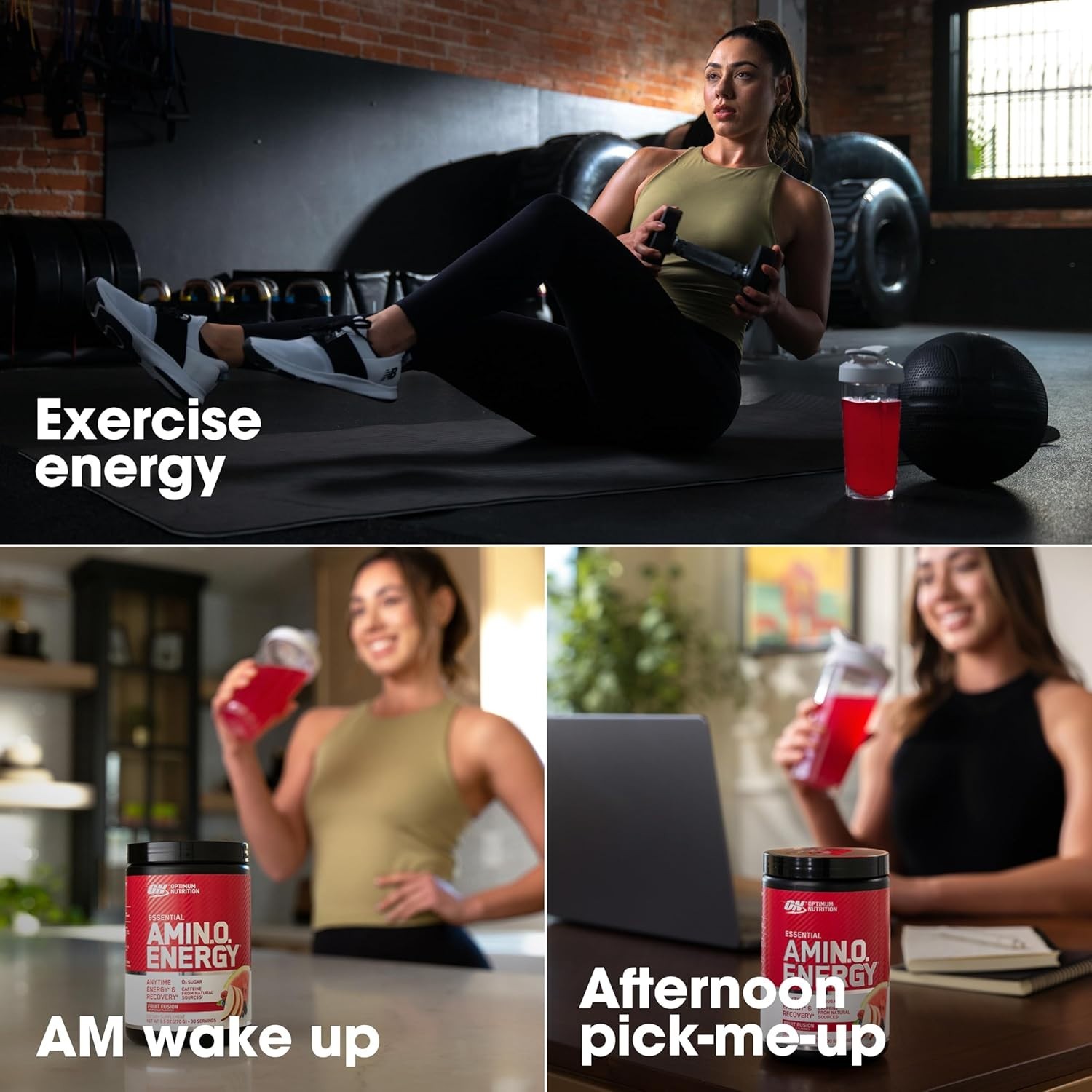 30 Servings of Amino Energy Powder – Muscle Recovery & Mental Focus Support