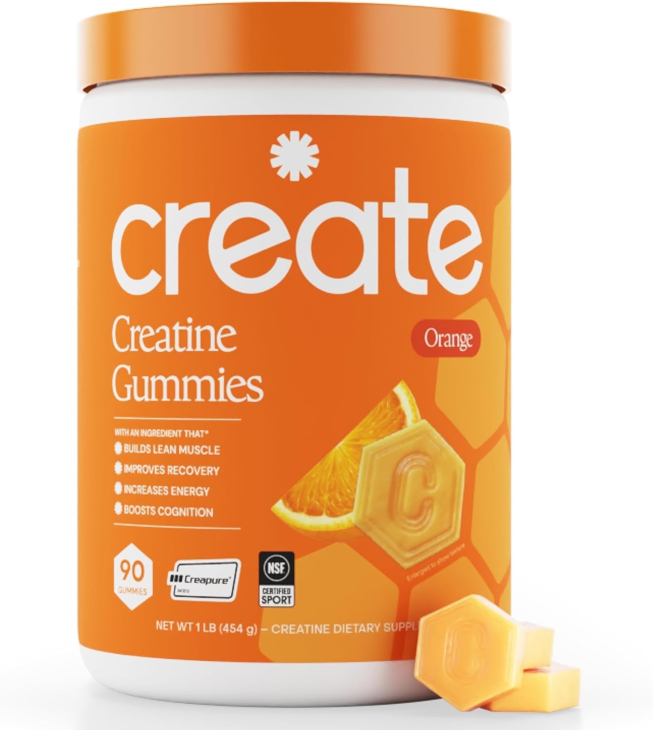 Non-Melting Creatine Gummies – 1.5g of Muscle Growth Power in Every Bite