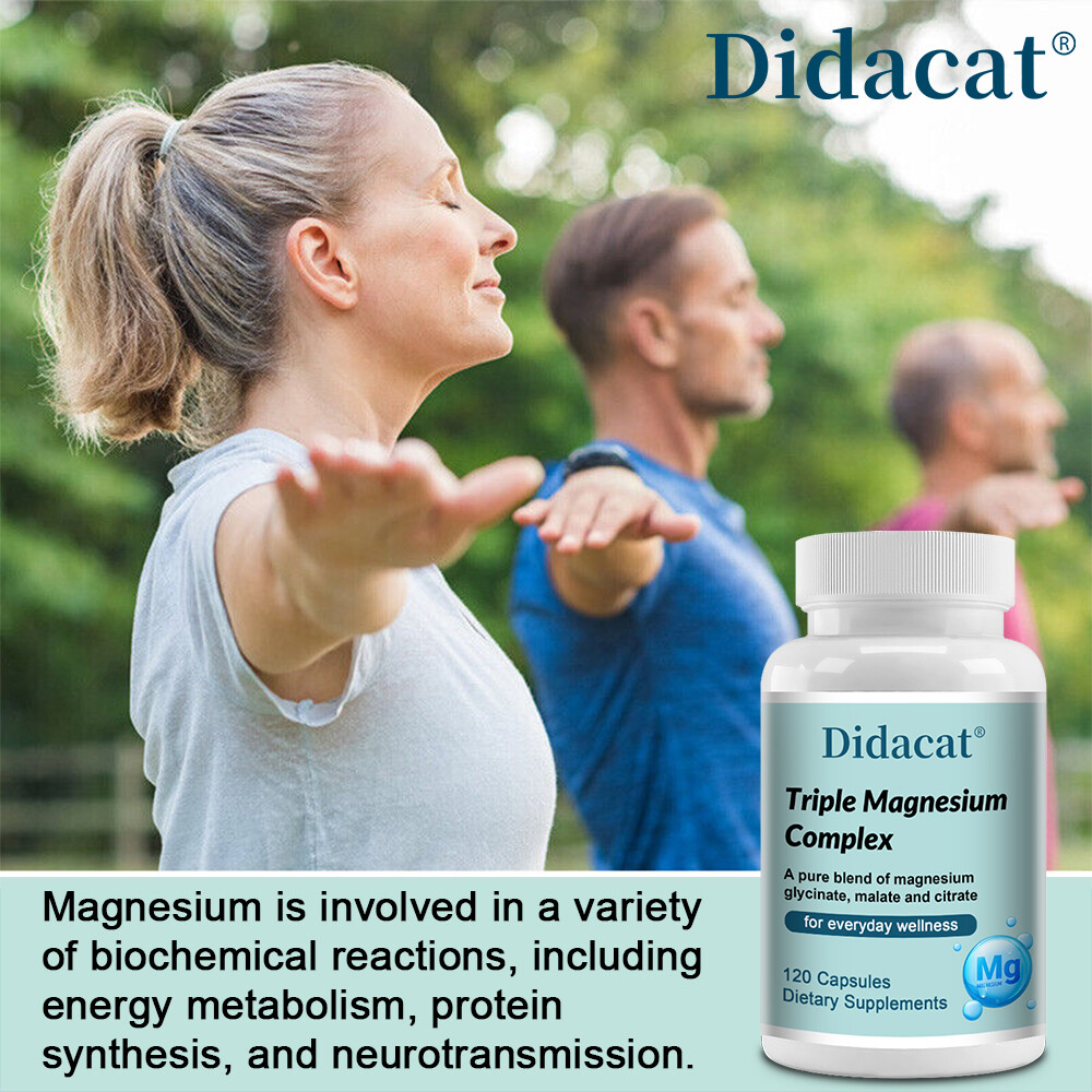 Triple Magnesium Complex Capsules, 300 mg, 30 To 120 Capsules