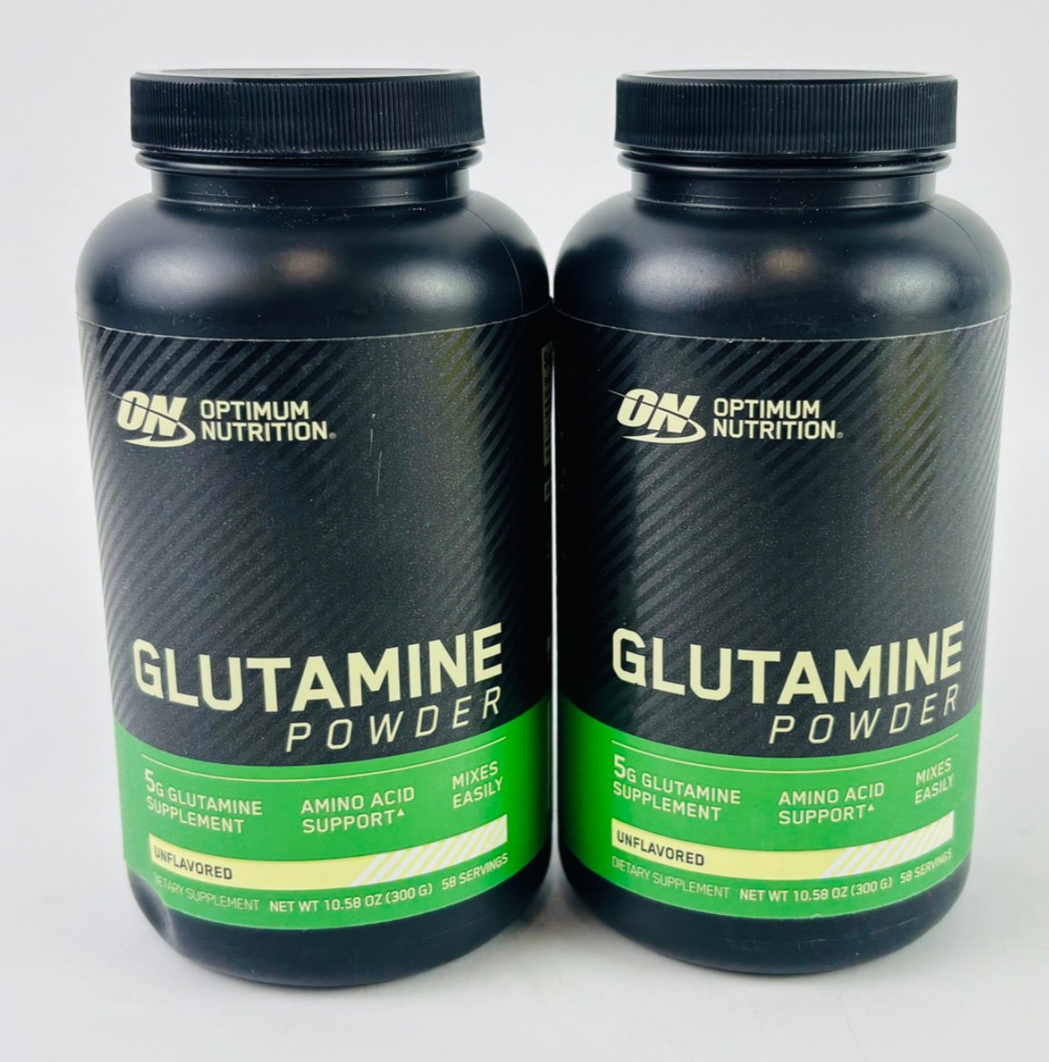 Optimum Nutrition Glutamine Muscle Recovery Powder Unflavored 58 Servings 2 PACK