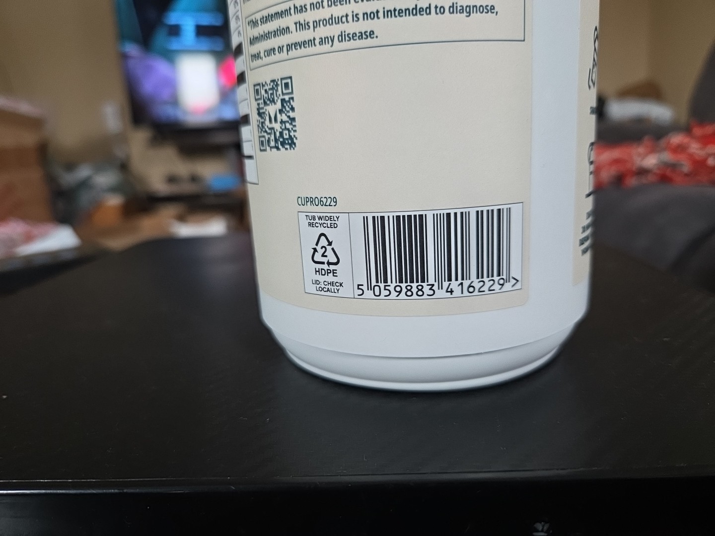 NEW – Myprotein ORIGIN Pre-Workout Powder BLUE RASPBERRY – 1.07 Lbs. 07/2026
