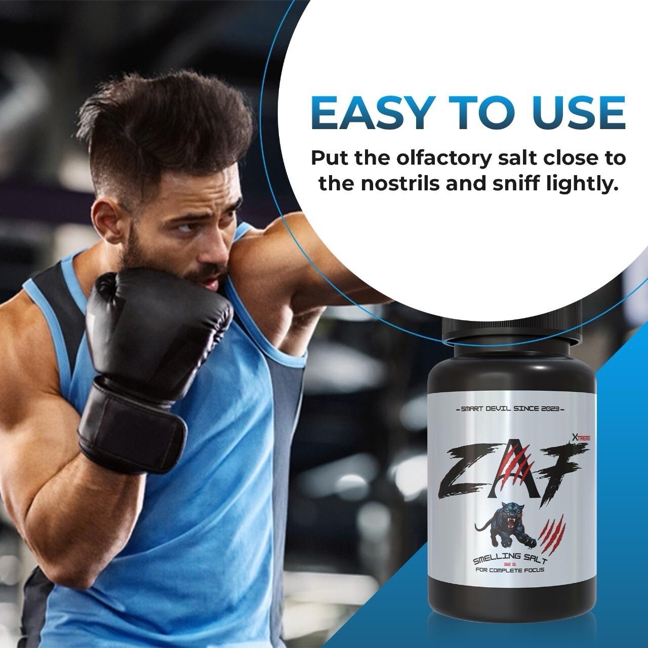 Zaf Xtreme Smelling Salts for professional-Pre-activated & Ready To Use 2pack