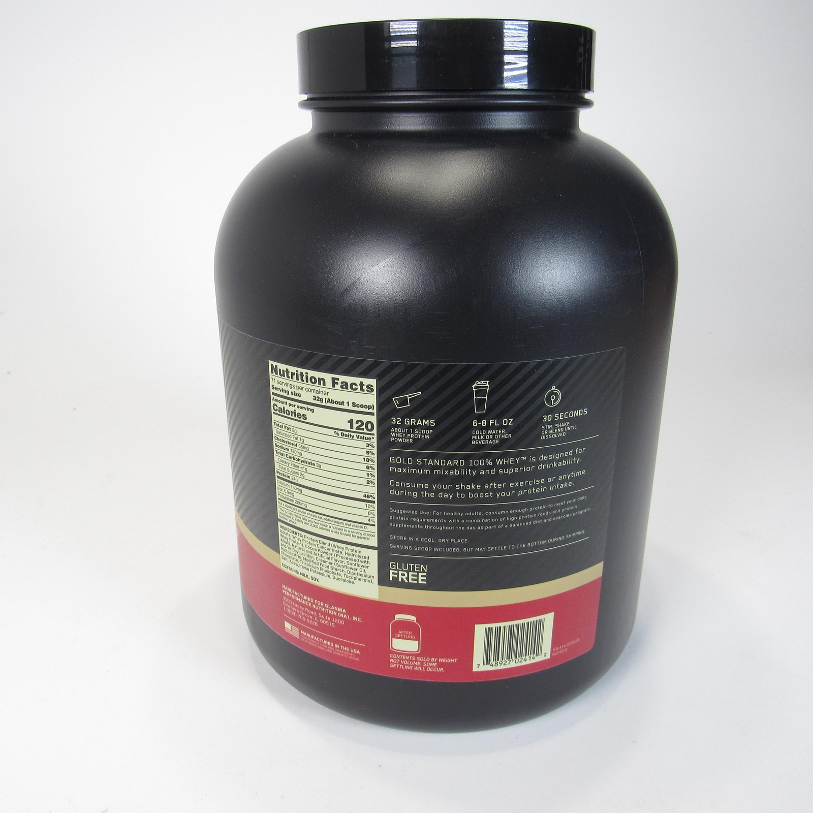 Optimum Nutrition Gold Standard 100% Whey Protein 5 Lb Extreme Milk Chocolate