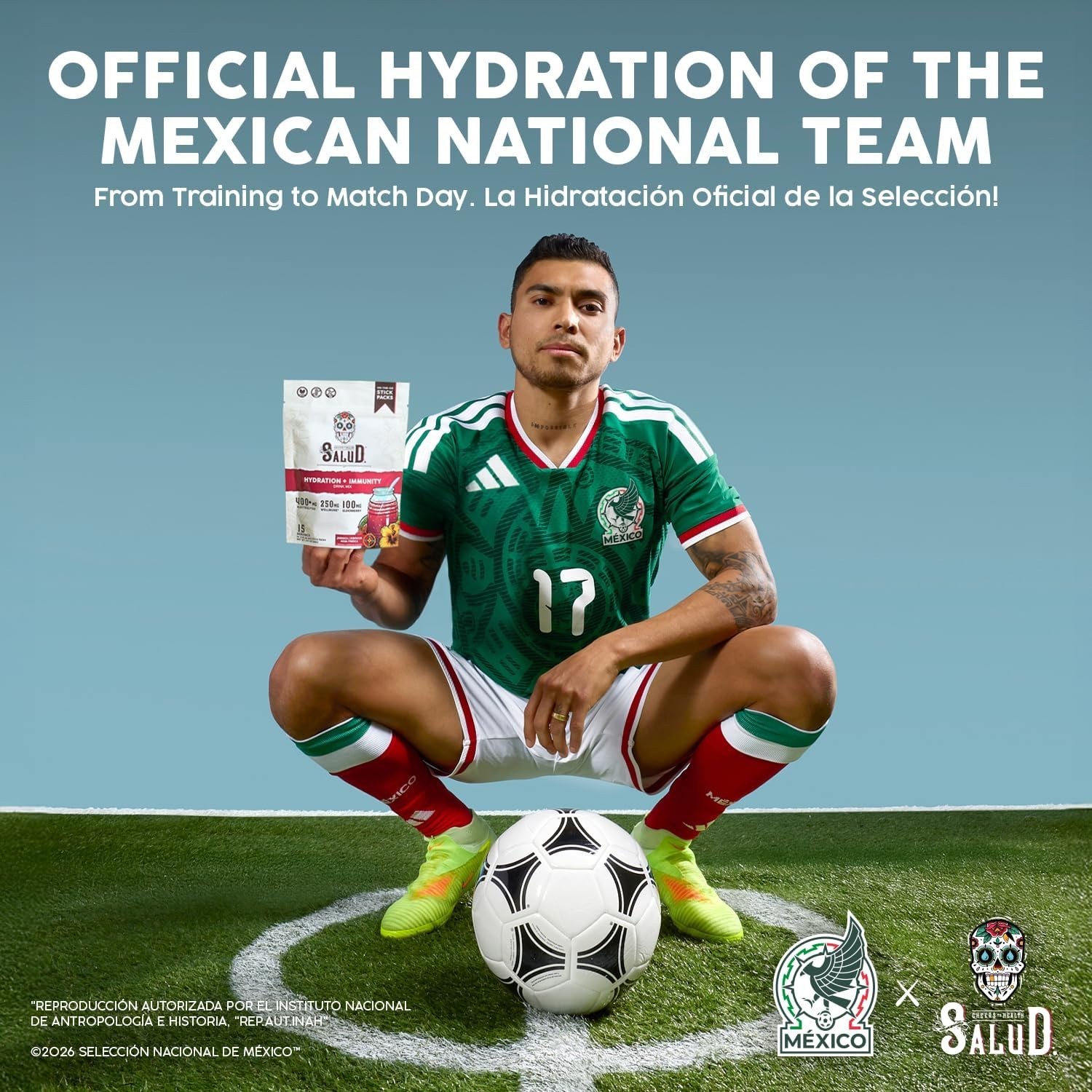 2‑in‑1 Salud Hydration Immunity Electrolytes Horchata Elderberry 1g Sugar 15ct