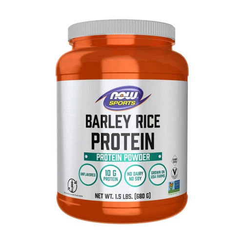 Now Foods, Barley Rice Protein Powder Unflavored, 1.5 Lbs