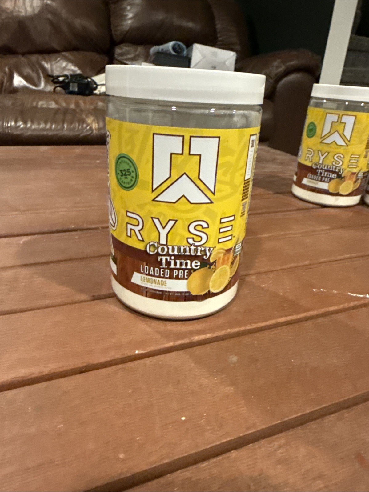 RYSE Core Loaded Preworkout Energy Supplement Country Time Lemonade Flavor