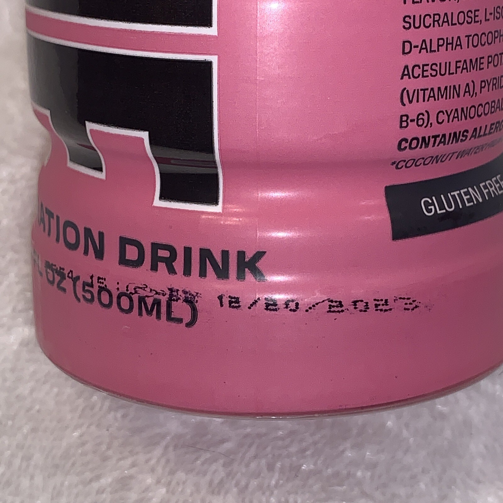 PRIME HYDRATION DRINK-Strawberry Watermelon-LOGAN PAUL & KSI Drink 16.9 0Z .