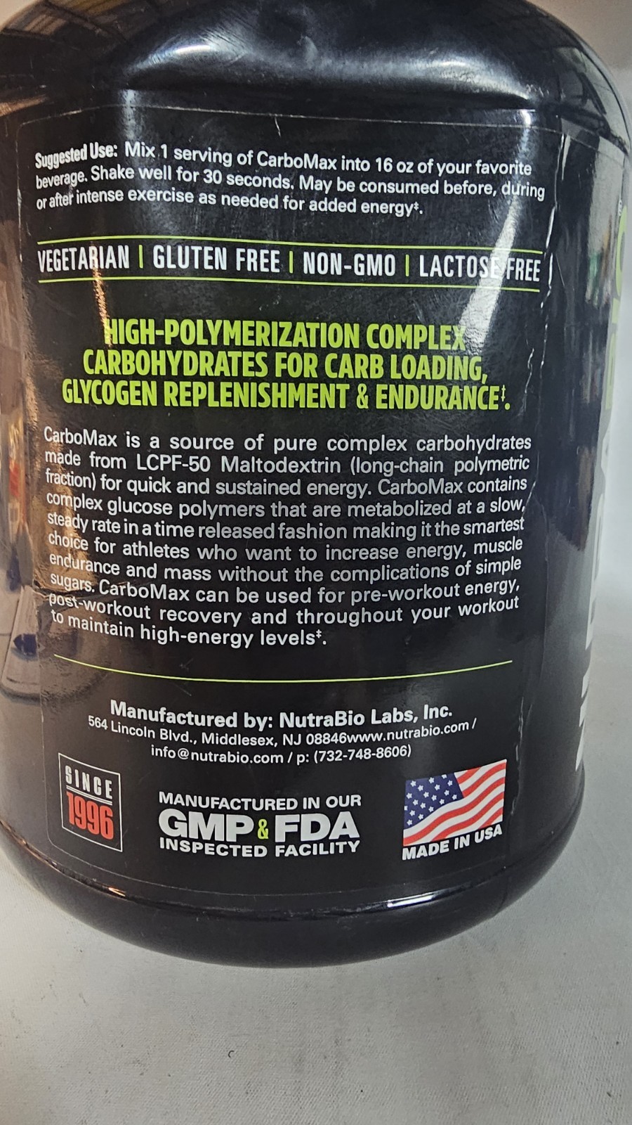Maltodextrin Powder – Carbohydrate Powder for Sustained Energy Exp:06/2027
