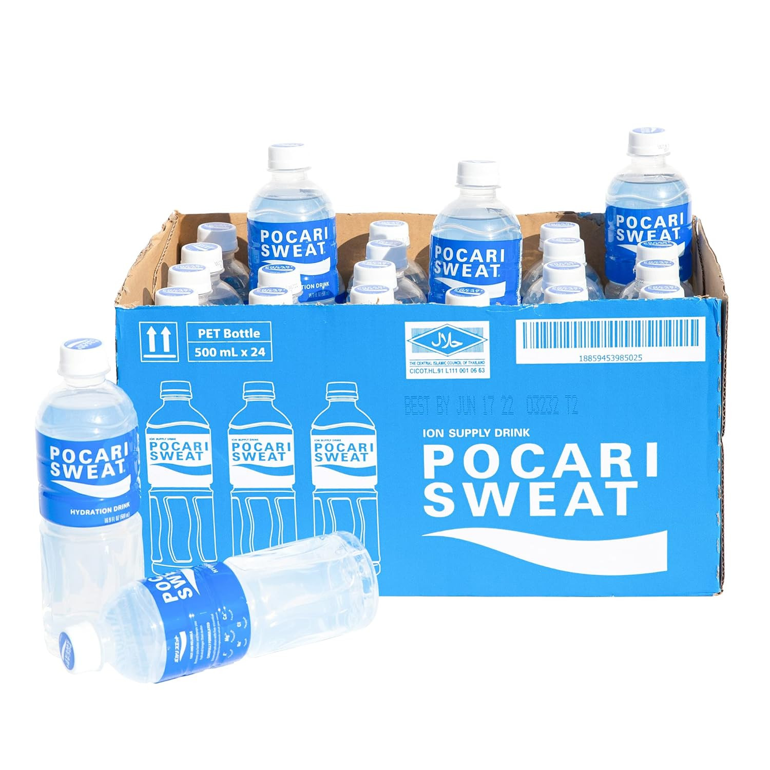 Electrolyte Drink, 24 Pack of 16.9 Fl Oz Bottles – Hydration, Replenishment & Re