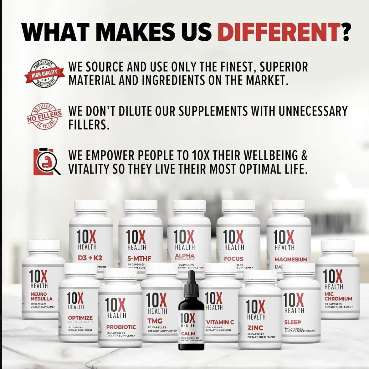 10X Amino Blend – Fruit Punch EAA + BCAA Powder