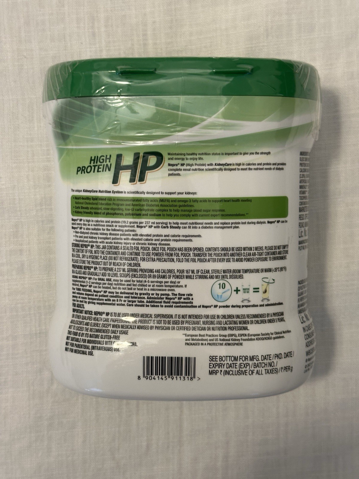 Nepro Renal Nutrition Vanilla Toffee Powder 400g EXP 9/24