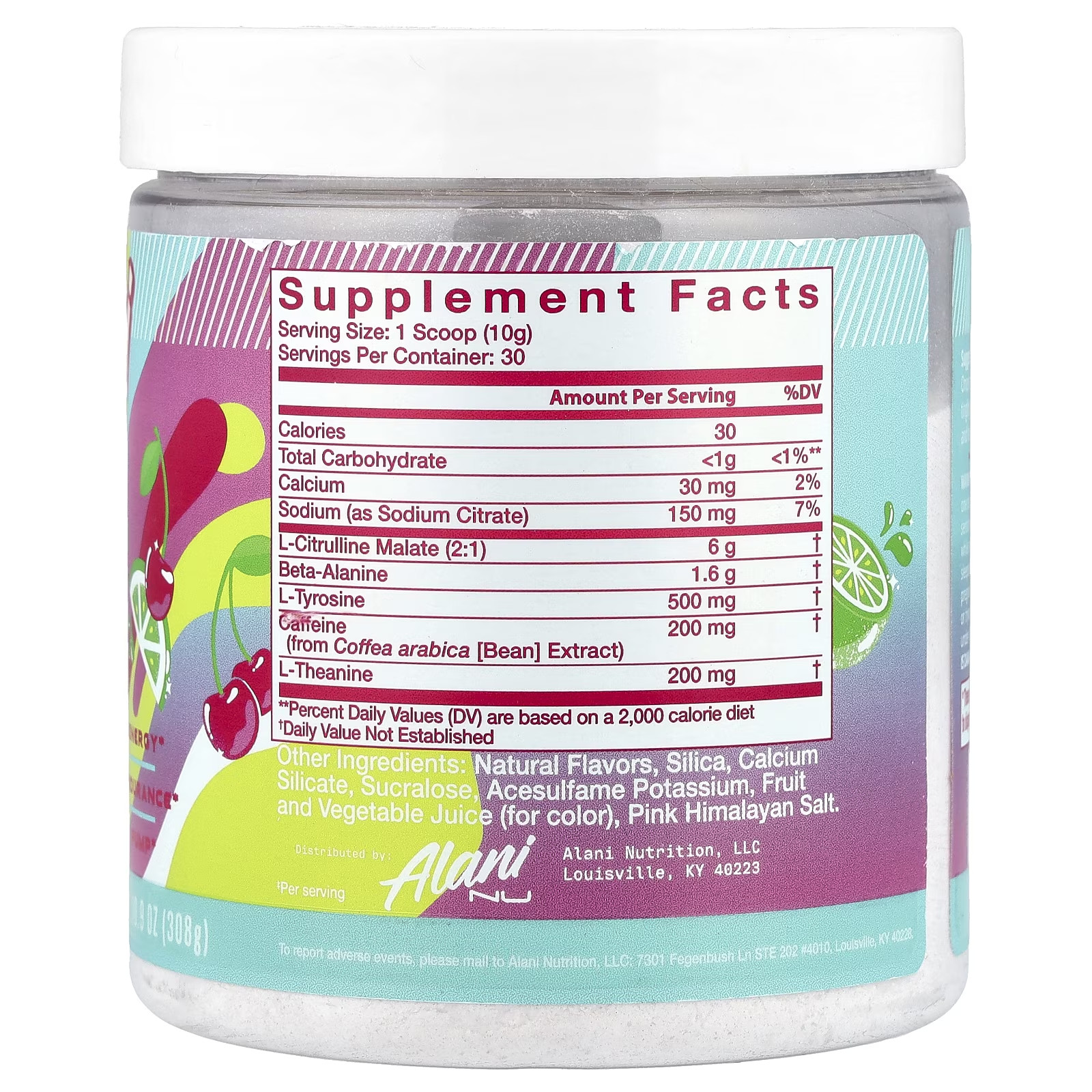 Pre-Workout, Cherry Twist, 10.9 Oz (308 G)
