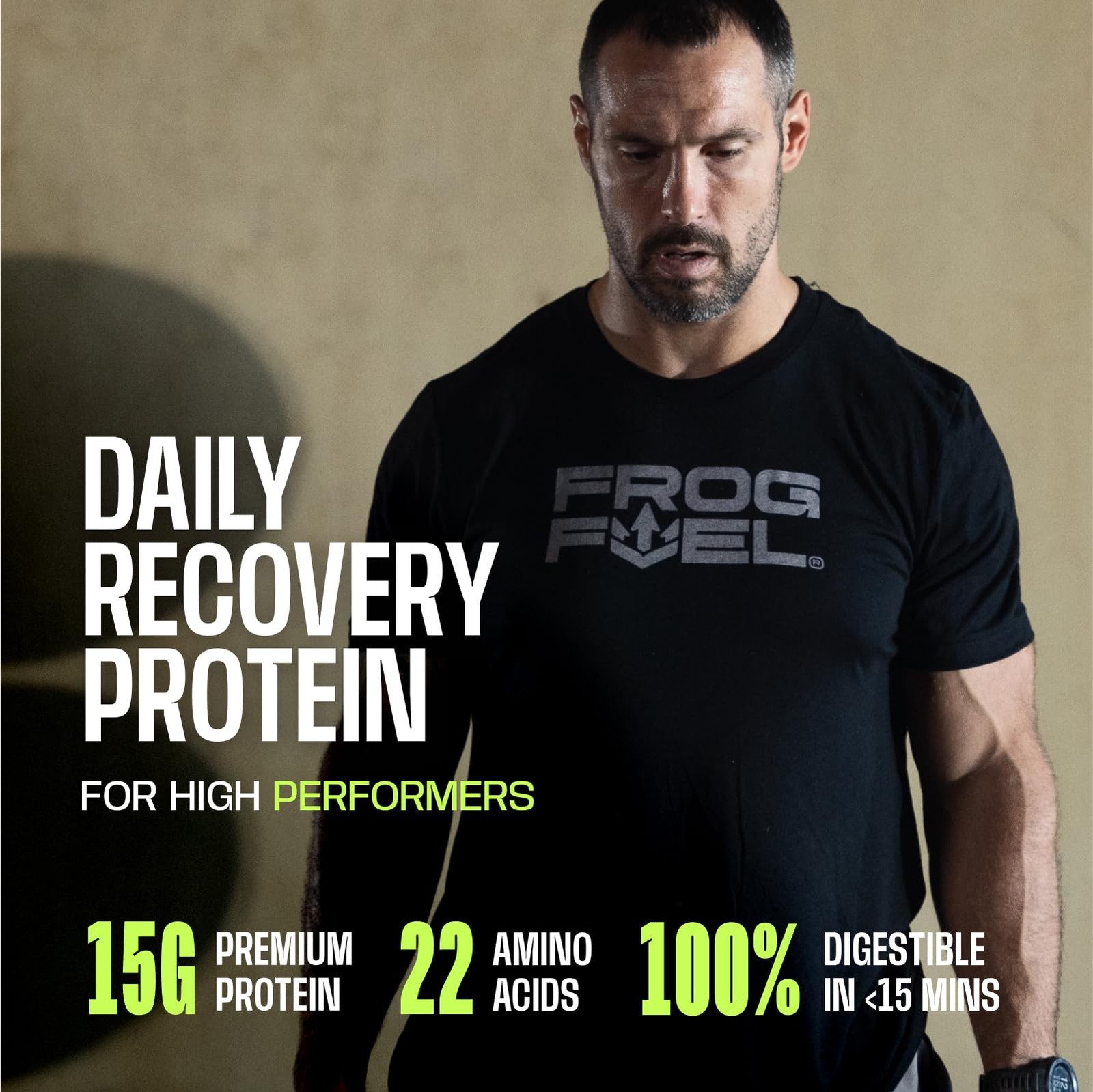 Frog Fuel Power Regular Protein Shot 15G Protein Nano-Hydrolyzed Grass Fed