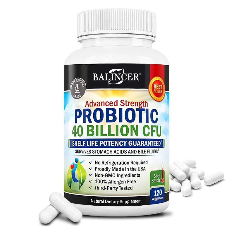 Probiotics -Improve Bloating, Gas and Constipation Provide Longer-lasting Energy