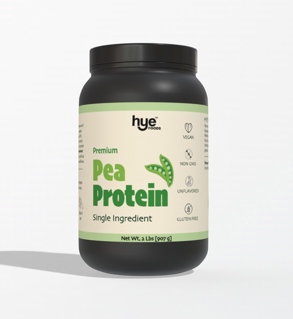 Premium Pea Protein, 2lb, Vegan, Gluten Free, Unflavored, 100% Peas, 30 Servings