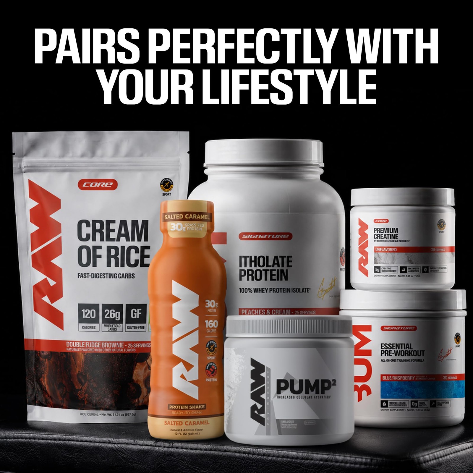 RAW Pump2 Pre Workout | Glycerol Pump 5.3 Ounce (Pack of 1), No Color