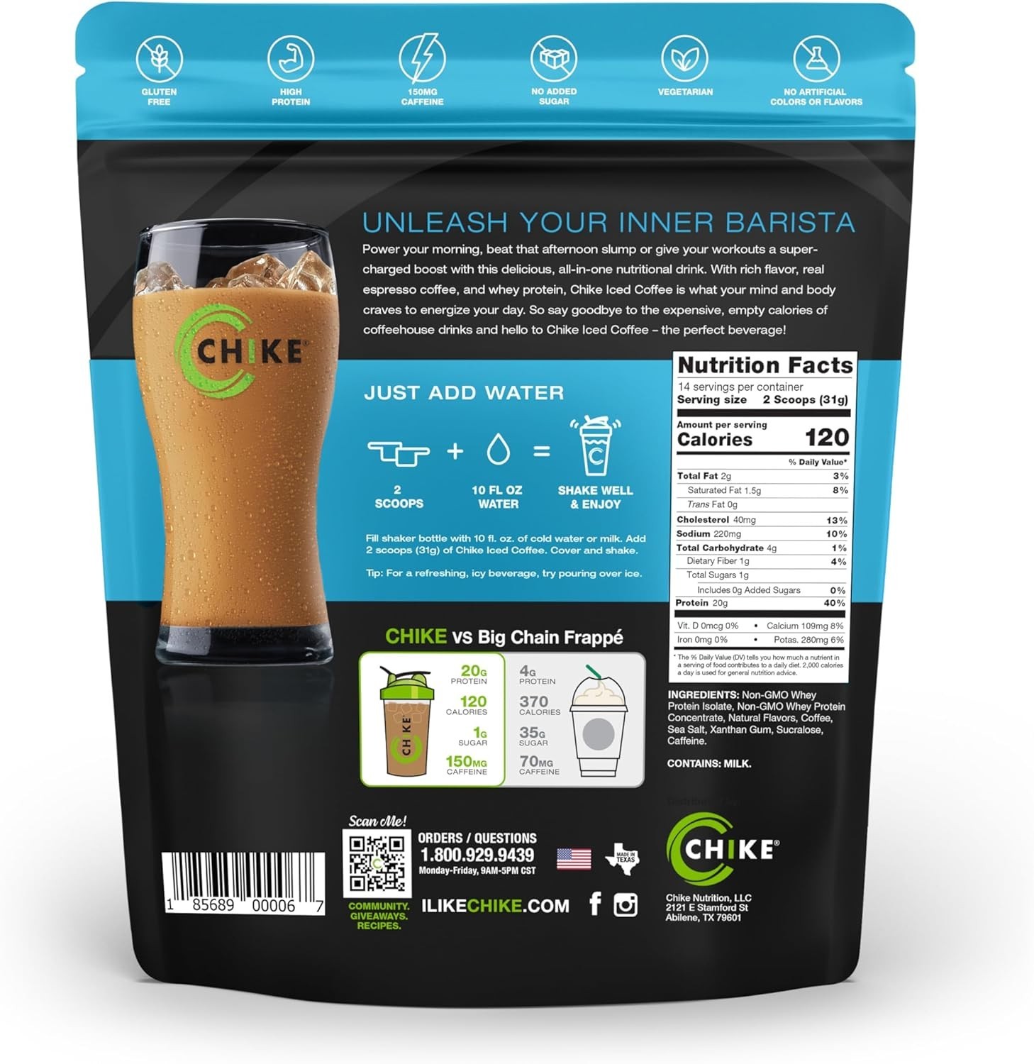 Protein Iced Coffee, Original, 15.3 oz (434 g)- new [ 2 available]