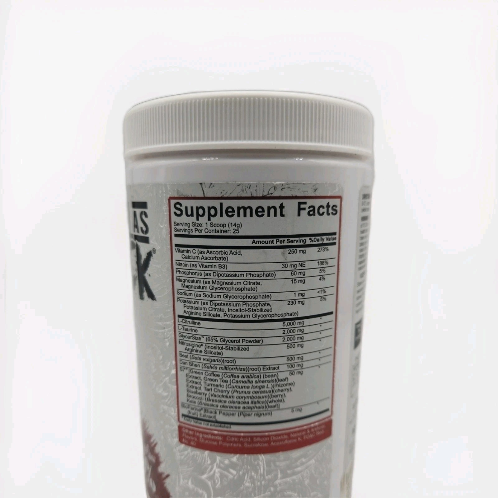 5% Nutrition FAF Nitric Oxide Booster, Extreme Muscle Pumps & Vascularity….229