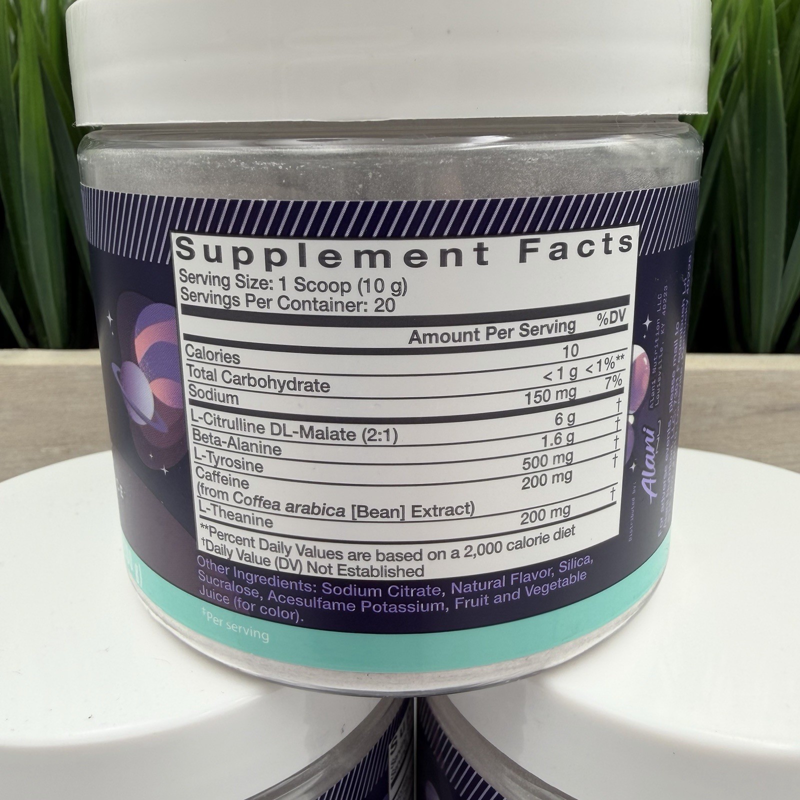 (3) ALANI NU Pre Workout Powder COSMIC STARDUST Energy Dietary Supplement