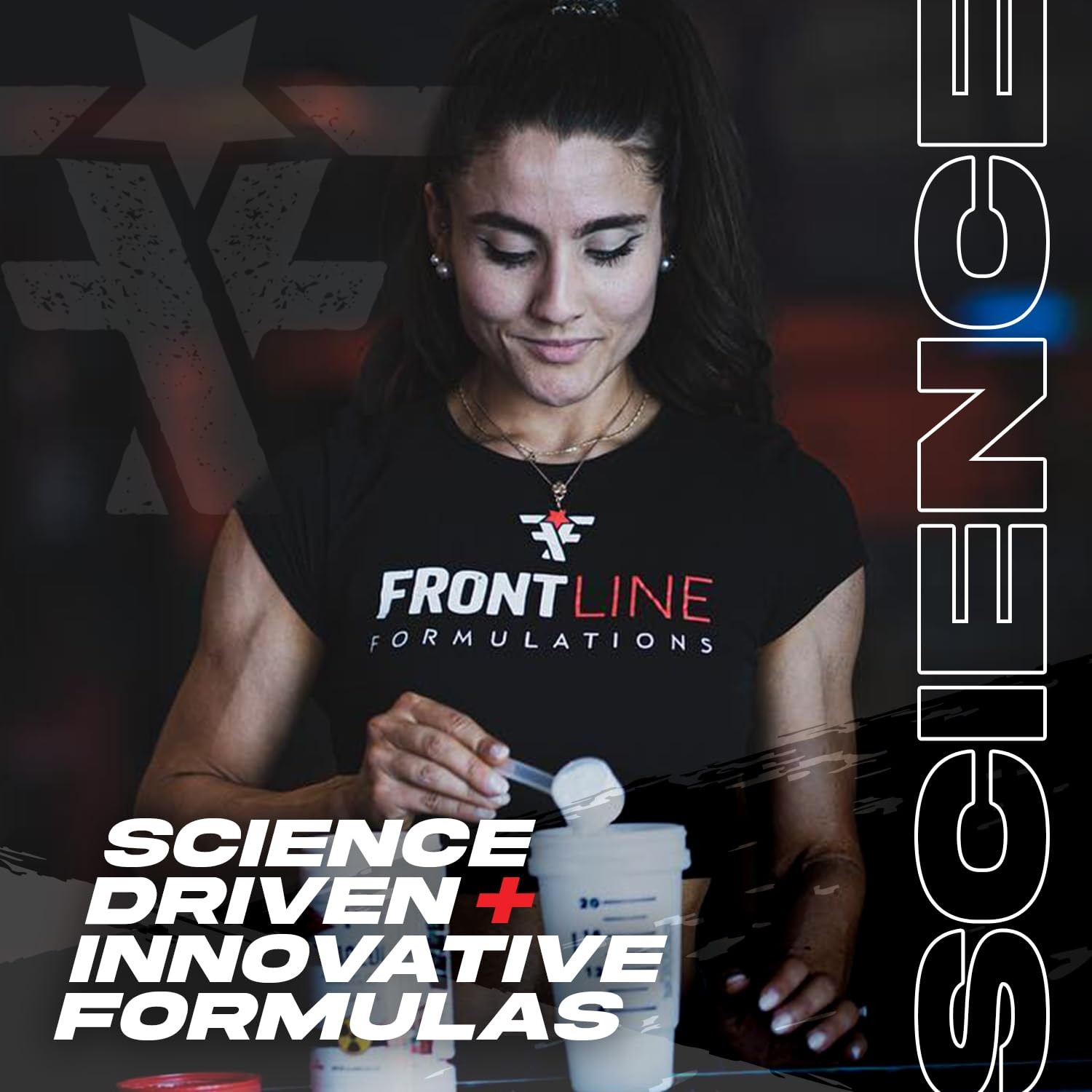 FRONTLINE FORMULATIONS Creatine Chaos, Promotes Lean Muscle Growth, Unflavore…