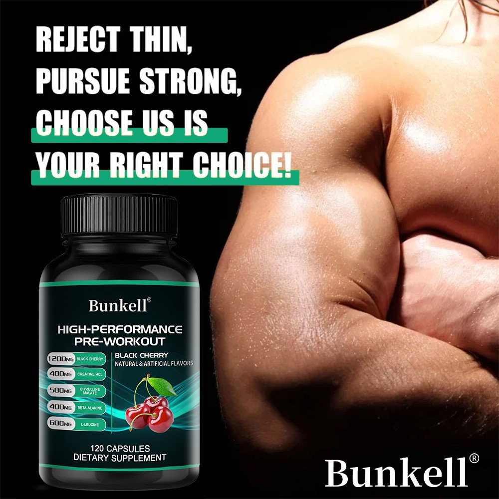 Black Cherry Capsules 1200mg Supports A Healthy Immune System 120 Capsules