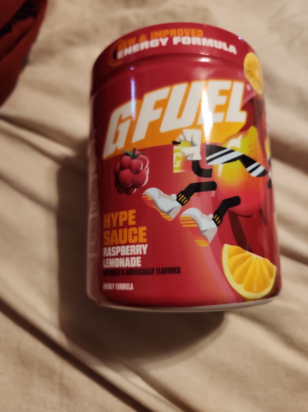 GFUEL Hype Sauce Raspberry Lemonade 40 Servings, Gamma Labs G Fuel 2.0