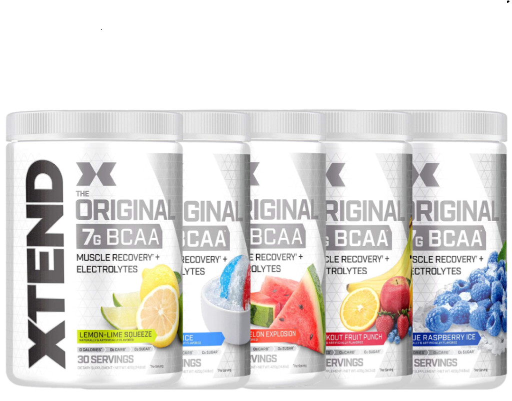 XTEND 20 & 30 & 90 Original BCAA Muscle Recovery [CHOOSE FLAVOR & SERVING SIZE]