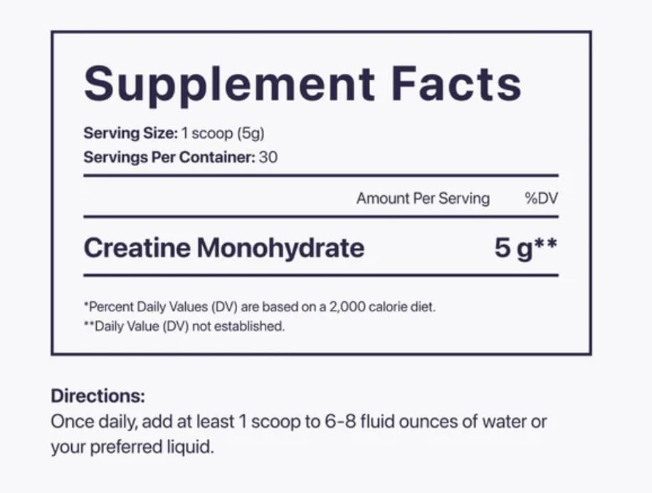 Beam Creatine Powder, Third Party Tested, Micronized 5.29 Ounce (Pack of 1)