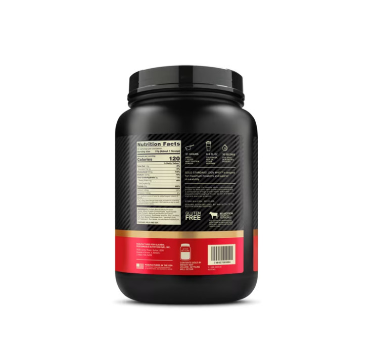 Optimum Nutrition Gold Standard Whey Protein Cinnamon Roll 1.5lb 22 Servings
