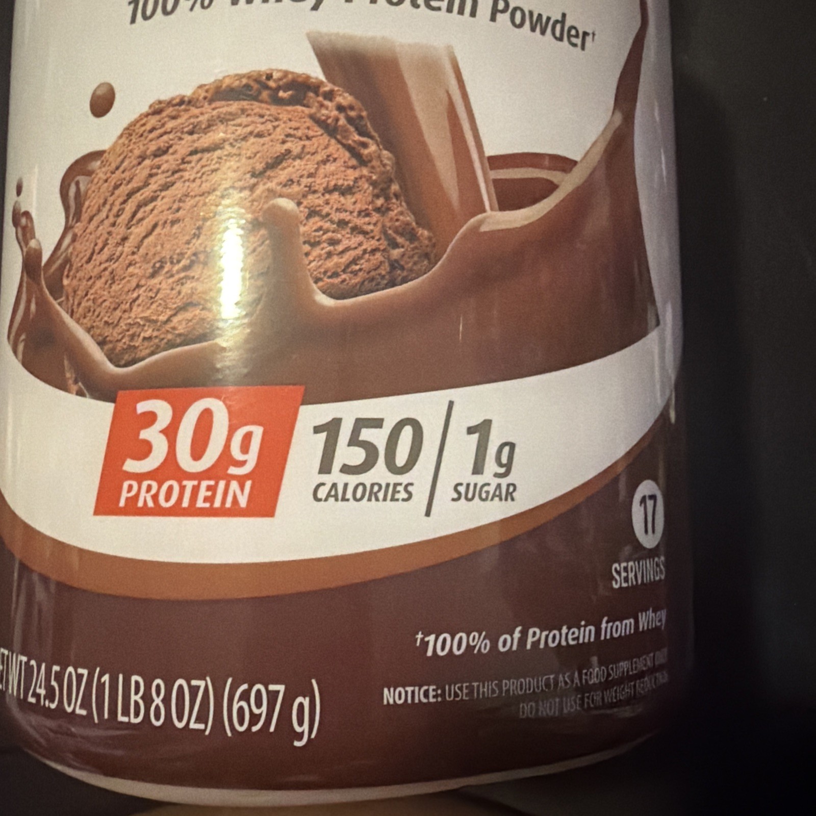 Chocolate Protein Powder Supplement 30G Protein 17 Servings Gluten Free