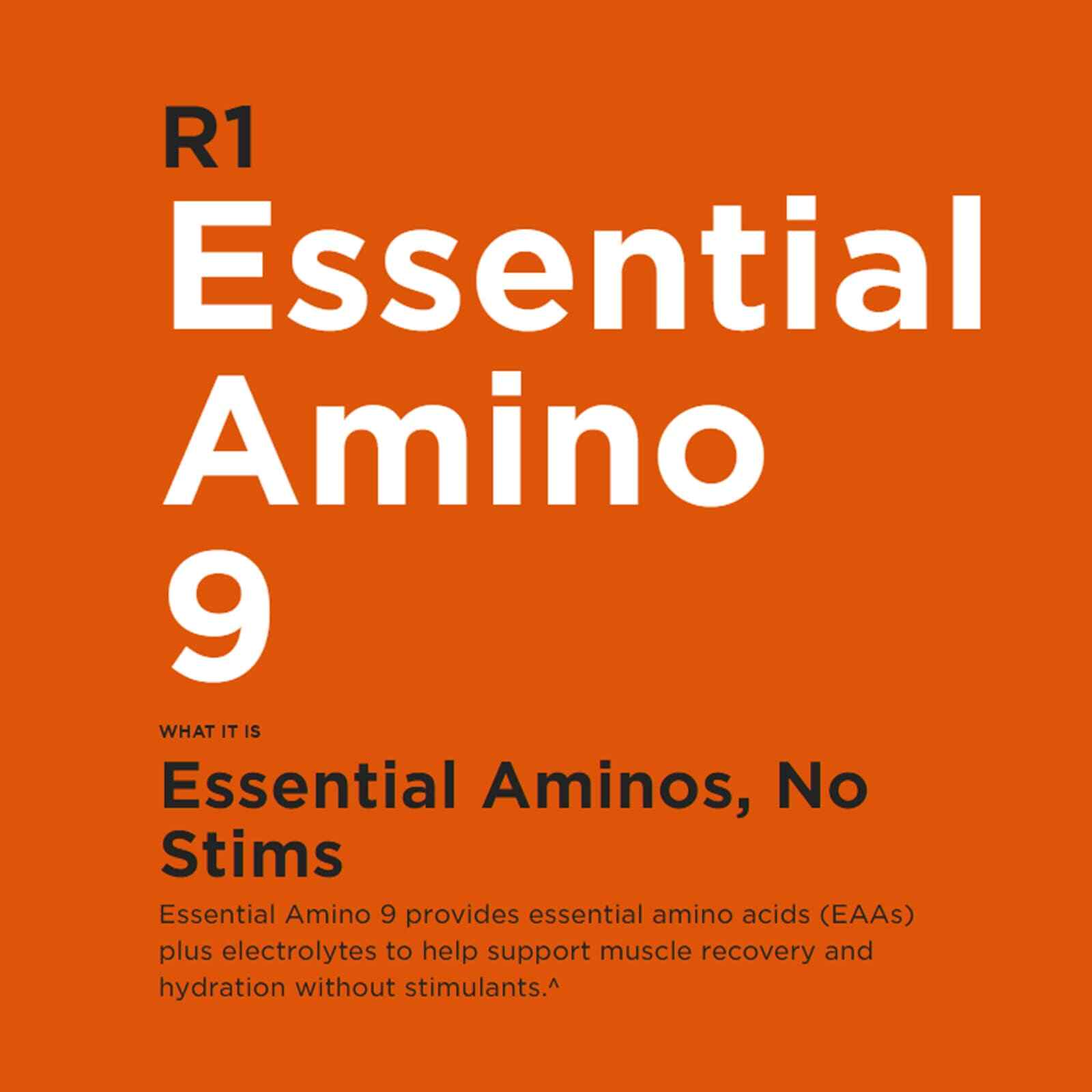 RULE 1 Essential Amino 9 Sour Watermelon 30 serv Amino Acids Hydration 345g