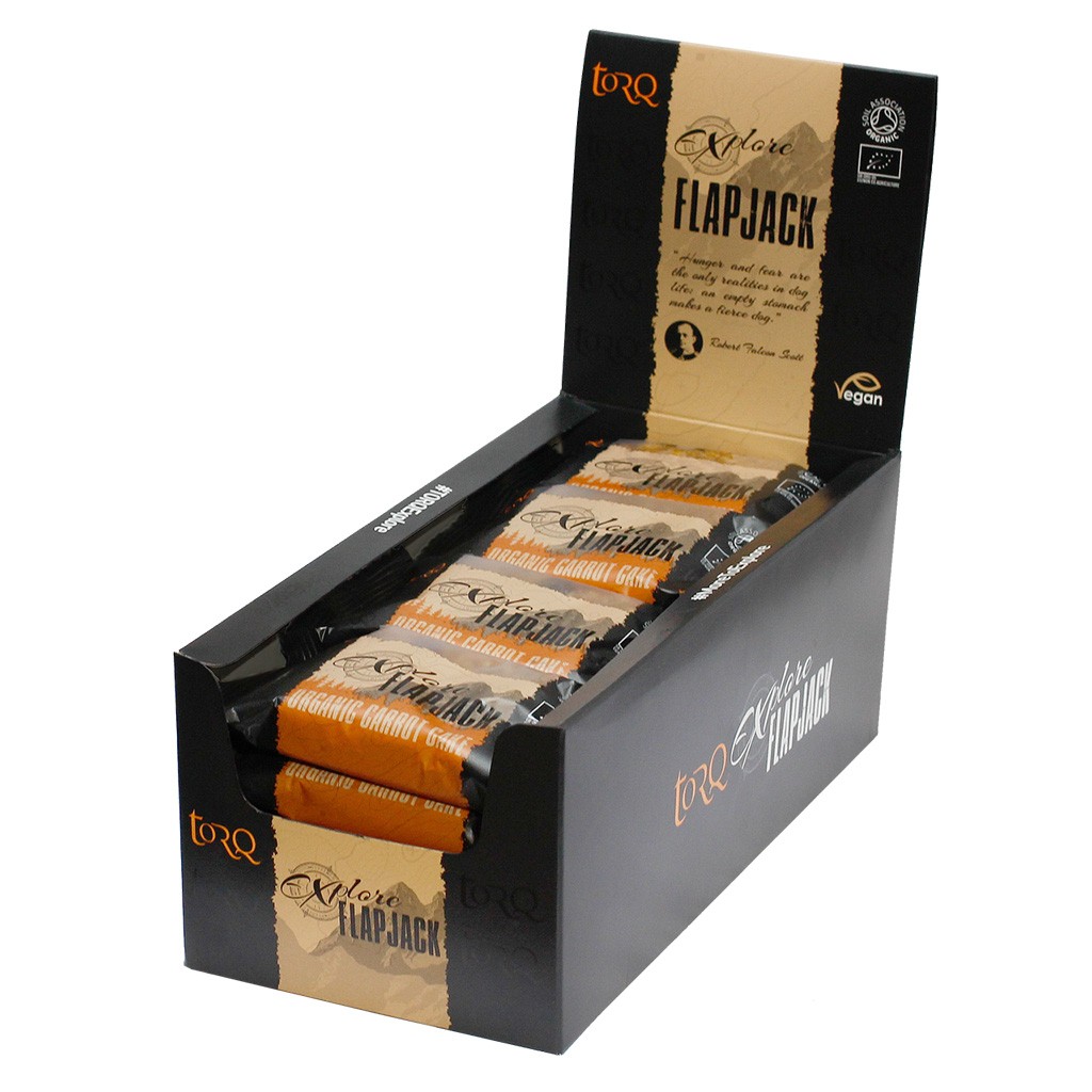 Organic Carrot Cake Vegan Energy Bars – Certified Gluten-Free, Balanced
