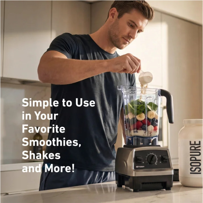 Isopure Zero Carb Whey Isolate, Creamy Vanilla, 14 Servings