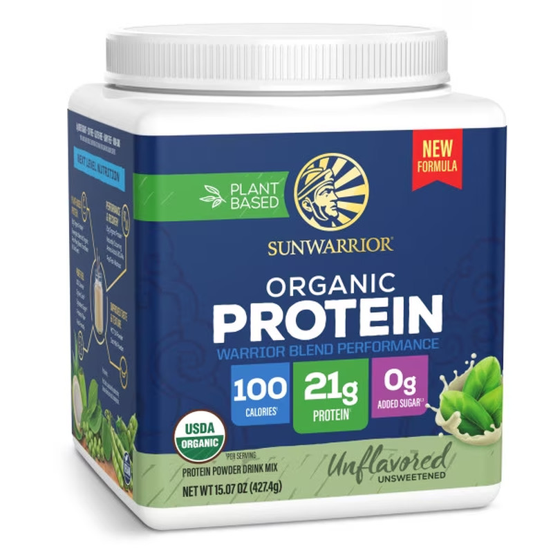 US Organic Warrior Blend Performance Unflavored 427.42G Tub (14 Srv)
