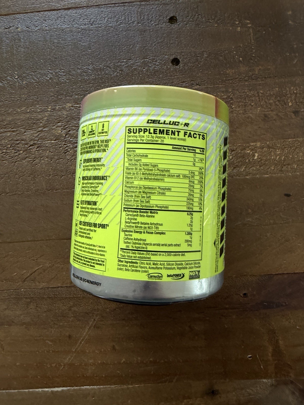 C4 Sport, Pre-Workout, Watermelon, 8.7 oz (246 g)