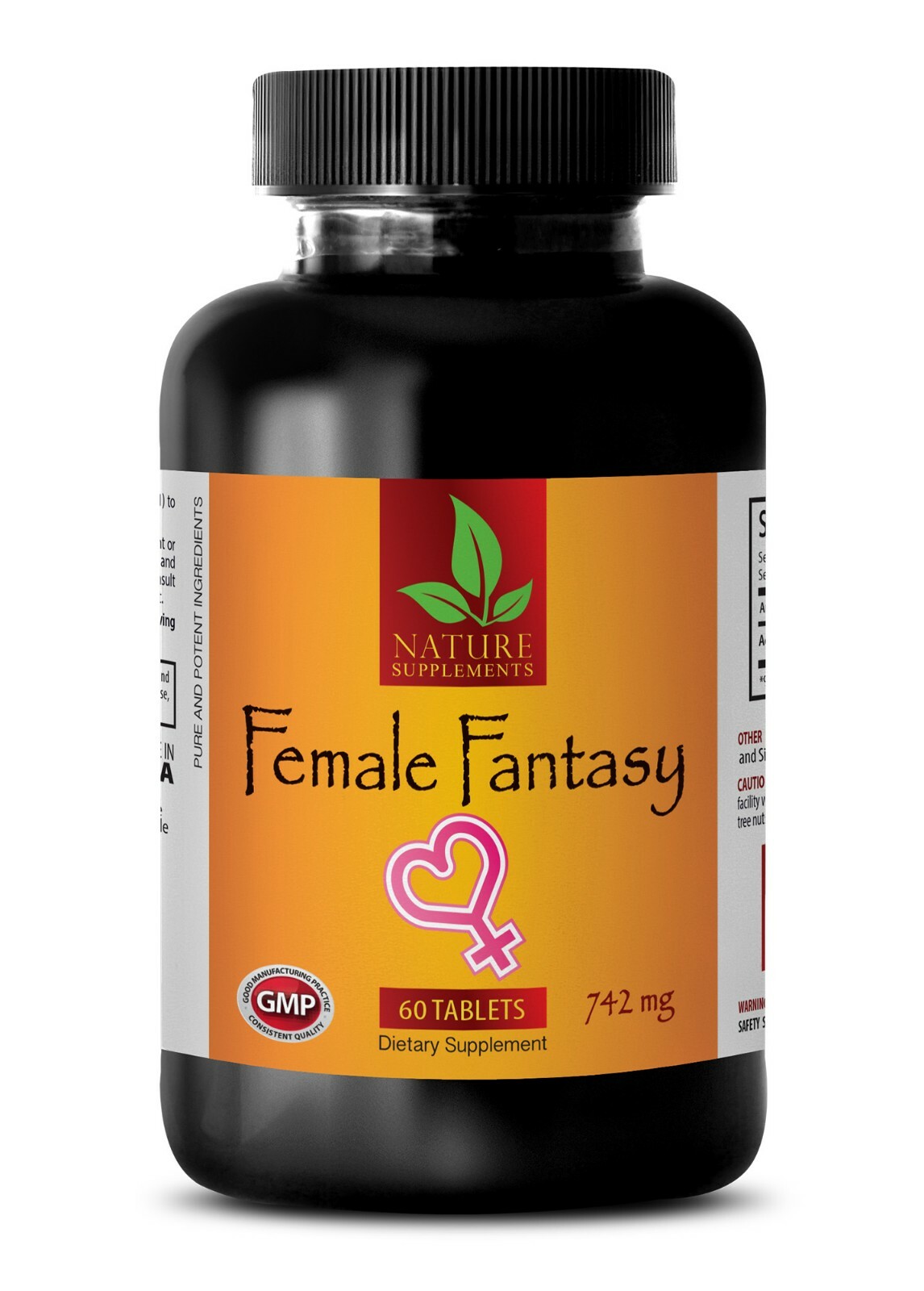 Tribulus terrestris – FEMALE FANTASY 742mg – mood boost -1 Bottle 60 Tablets