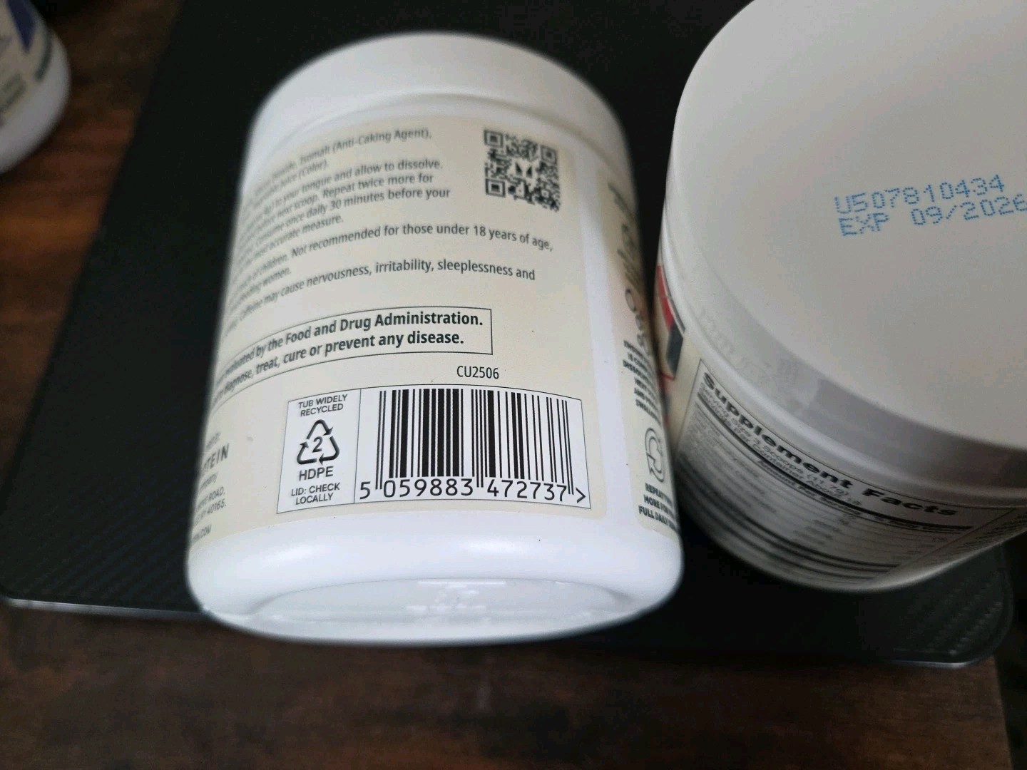 NEW – (3) Myprotein ORIGIN Pre-Workout Powder CHERRY – 7.4 oz. ea. EXP. 09/2026