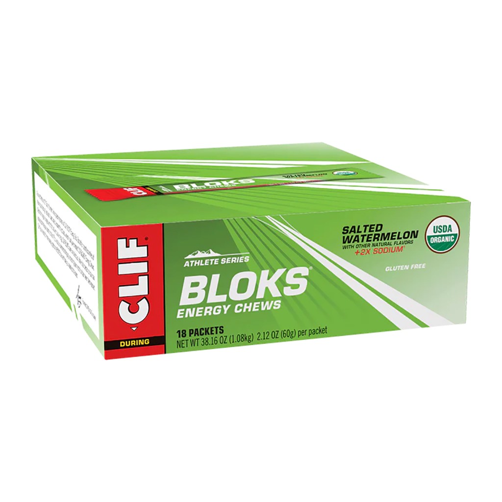 Clif Shot Bloks: Salted Watermelon, Box of 18