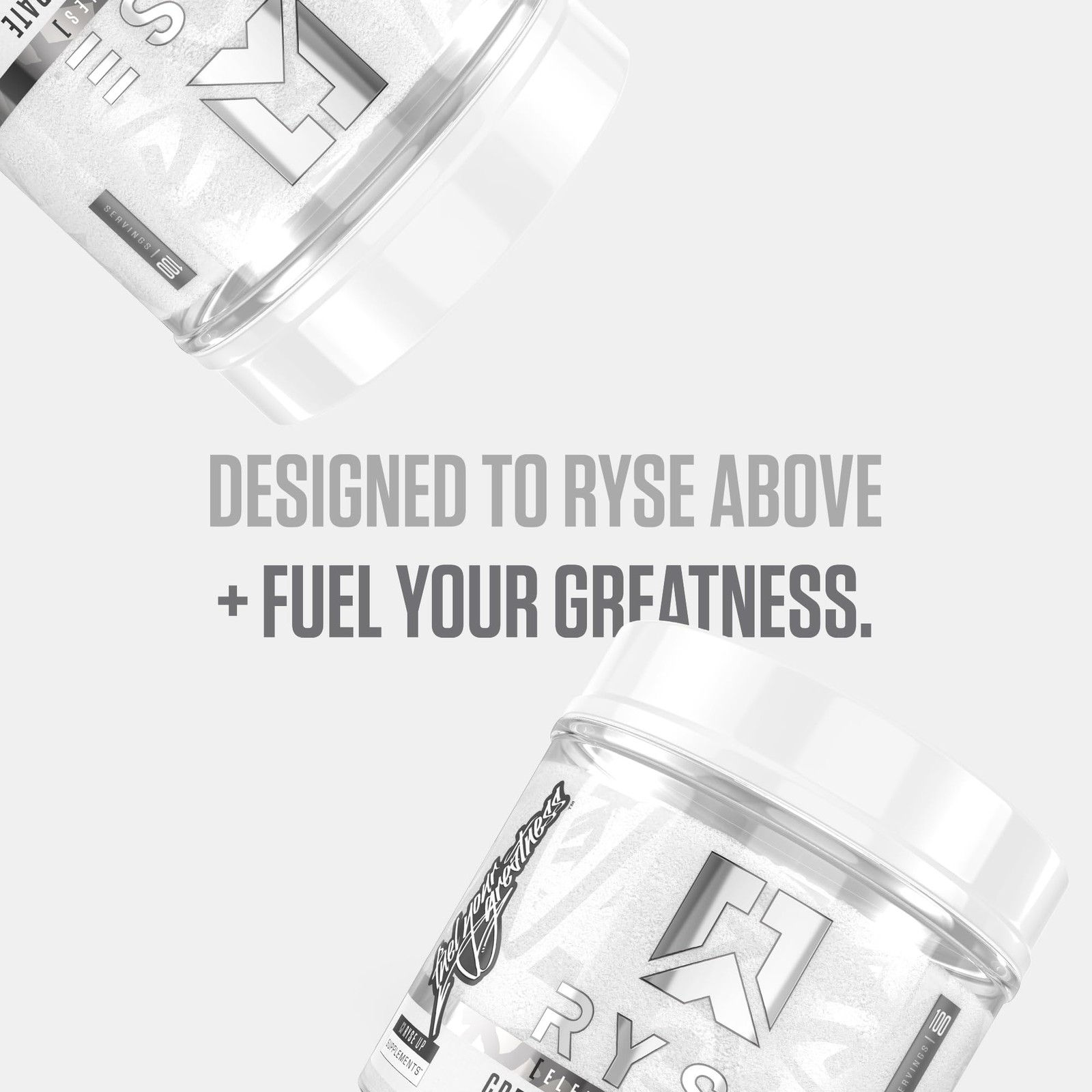 RYSE Creatine Monohydrate Powder – Unflavored – Supports Men & Women Lean Muscle