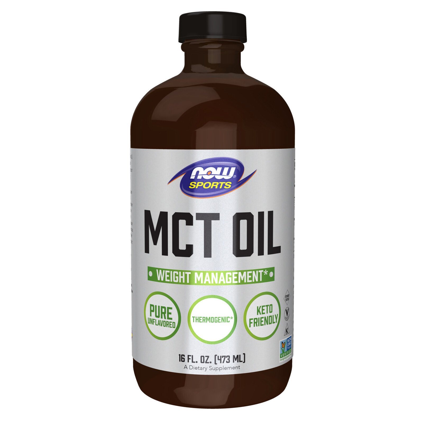 NOW FOODS MCT Oil Liquid 16 fl oz