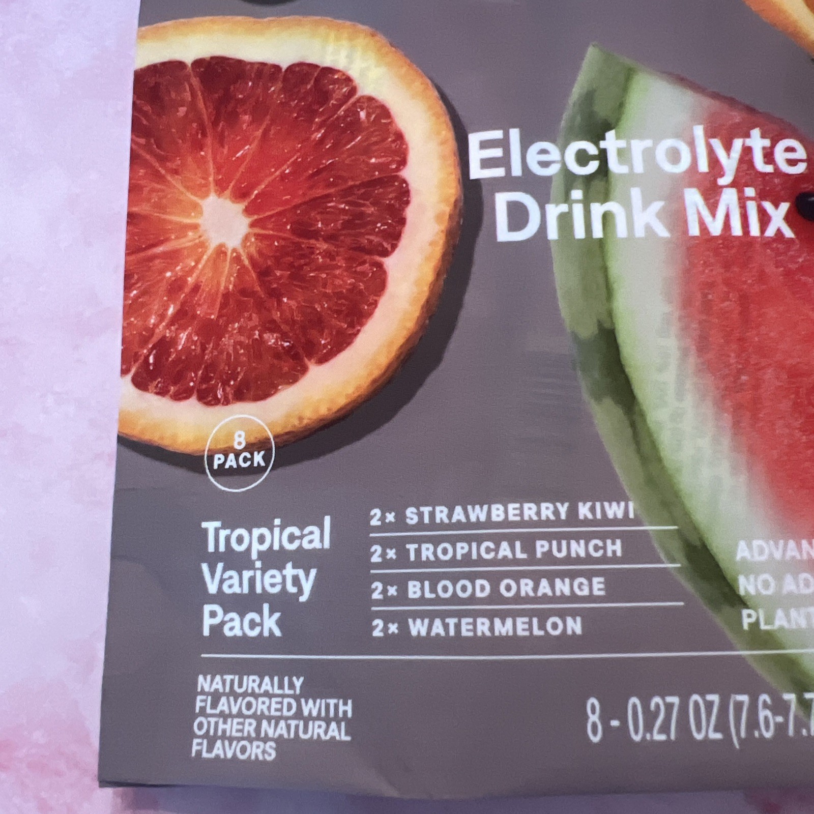 Cure Hydration Electrolyte Drink Mix Flavor 8ct NEW SEALED