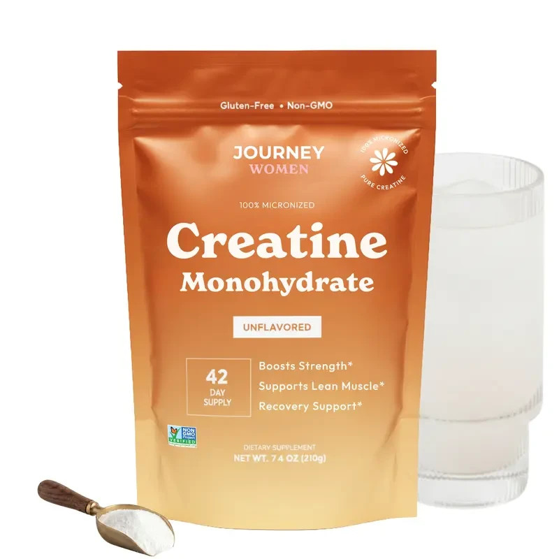Collagen + Creatine Powder for Women (6g Grass-Fed Bovine Collagen + 3g Creatine