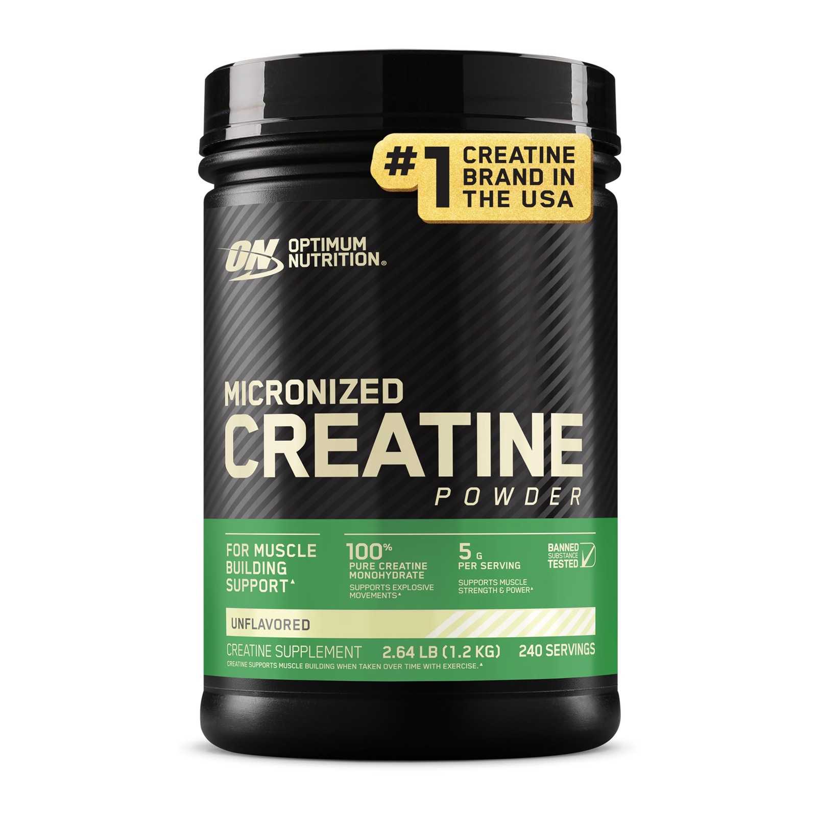 Boost Muscle Strength and Recovery – Creatine Monohydrate Powder 1200g