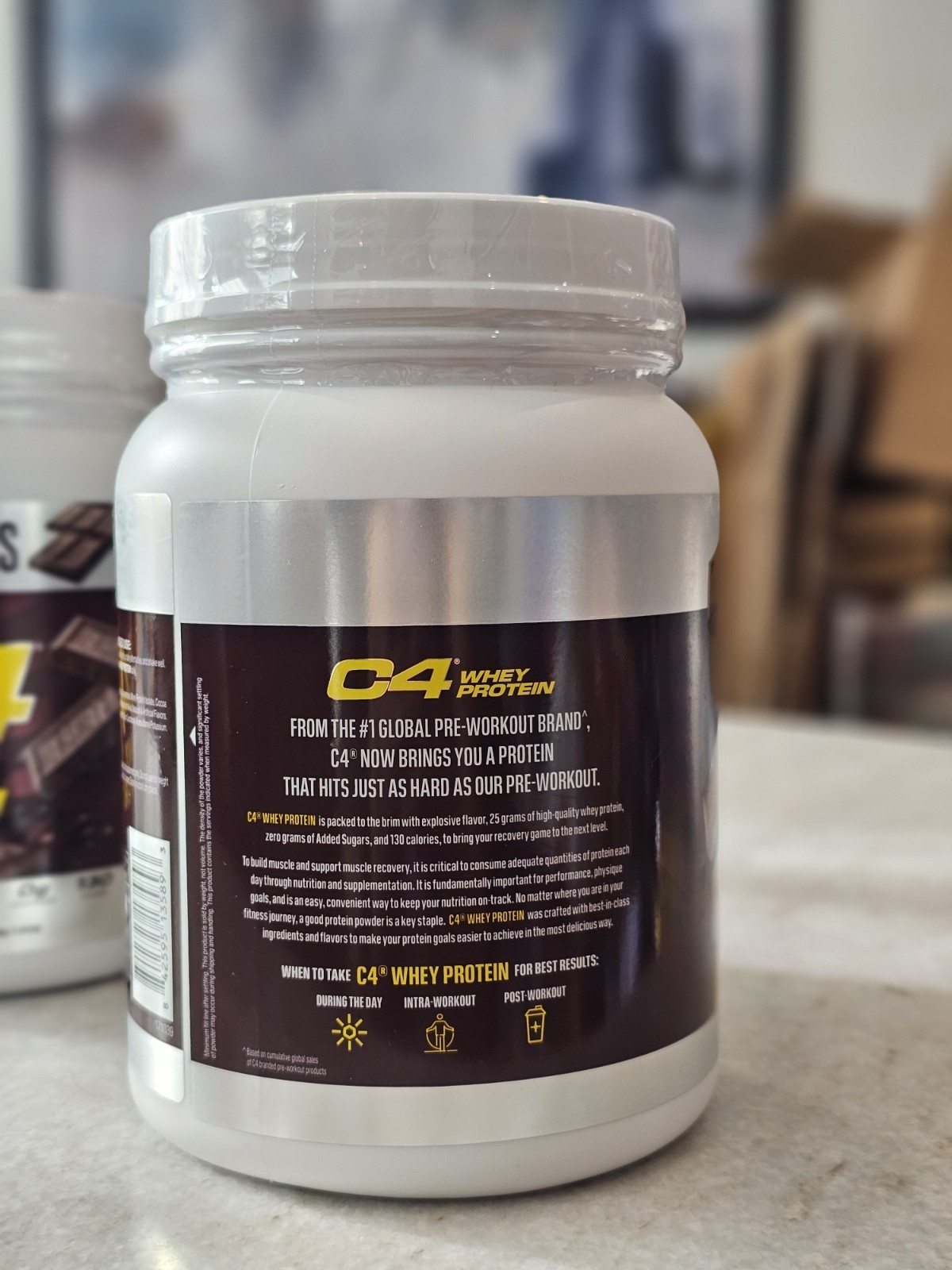 C4 Pro Whey Protein Powder, Hershey’s Milk Chocolate Flavor, 25g of Protein 2 Pc