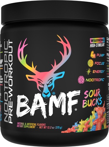 BUCKED UP PRE-WORKOUT Pump Focus Energy Endurance Strength Growth 30 Servings